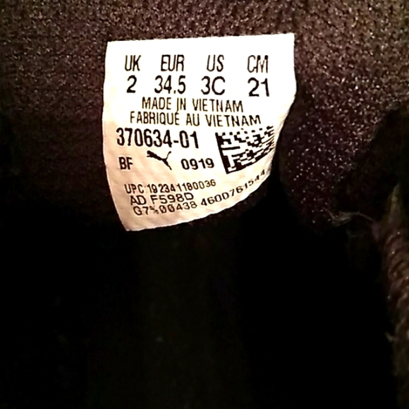 PUMA| GIRLS SHINY SHOES - Picture 6 of 6